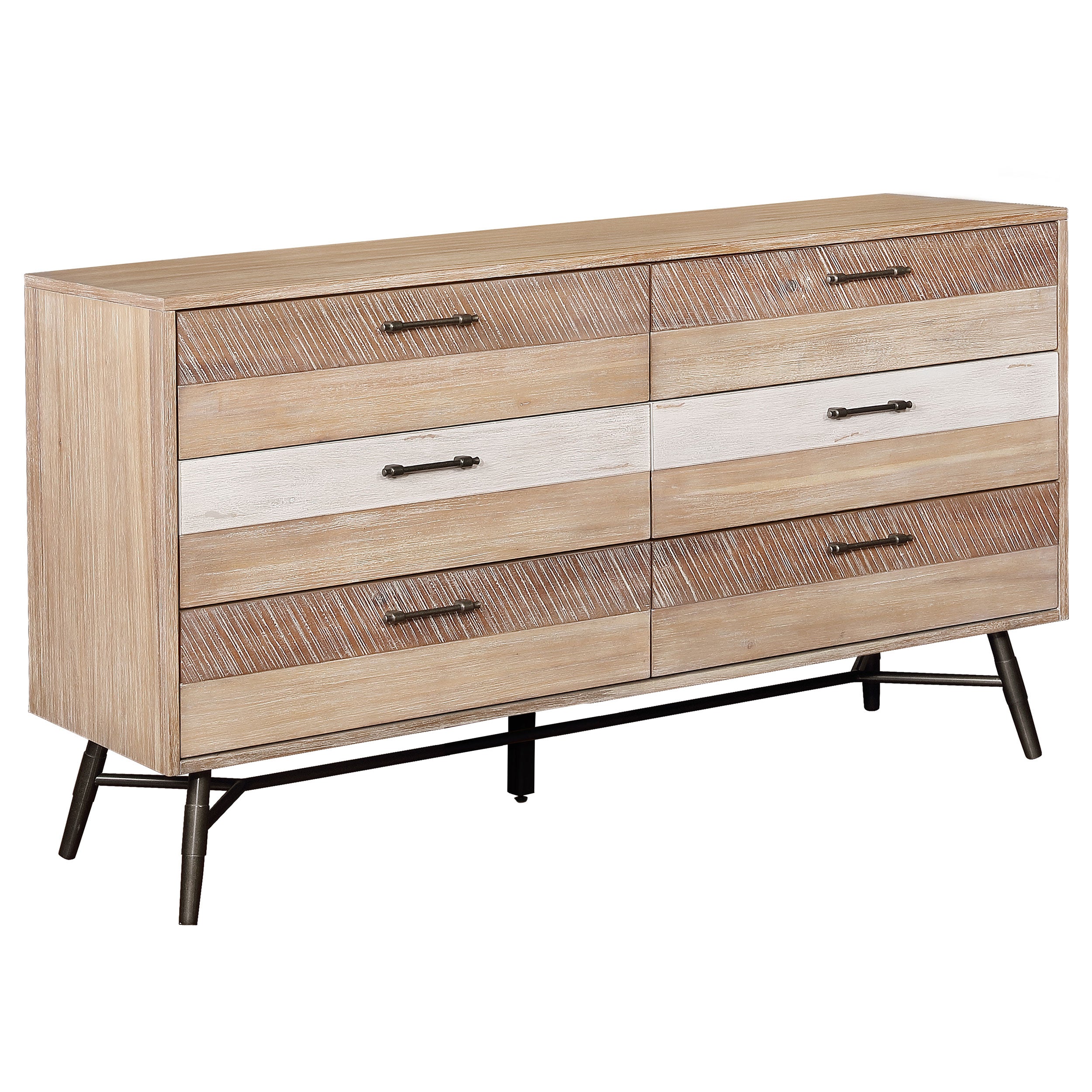 Marlow   Bedroom Set Rough Sawn Multi