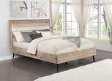 Coaster Marlow Platform Bed Rough Sawn Multi Cal King