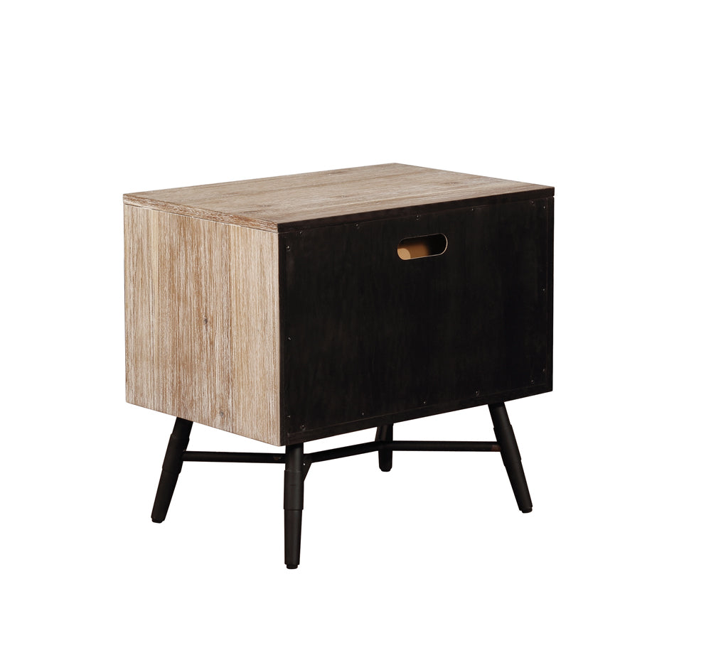 Coaster Marlow 2-drawer Nightstand Rough Sawn Multi Default Title