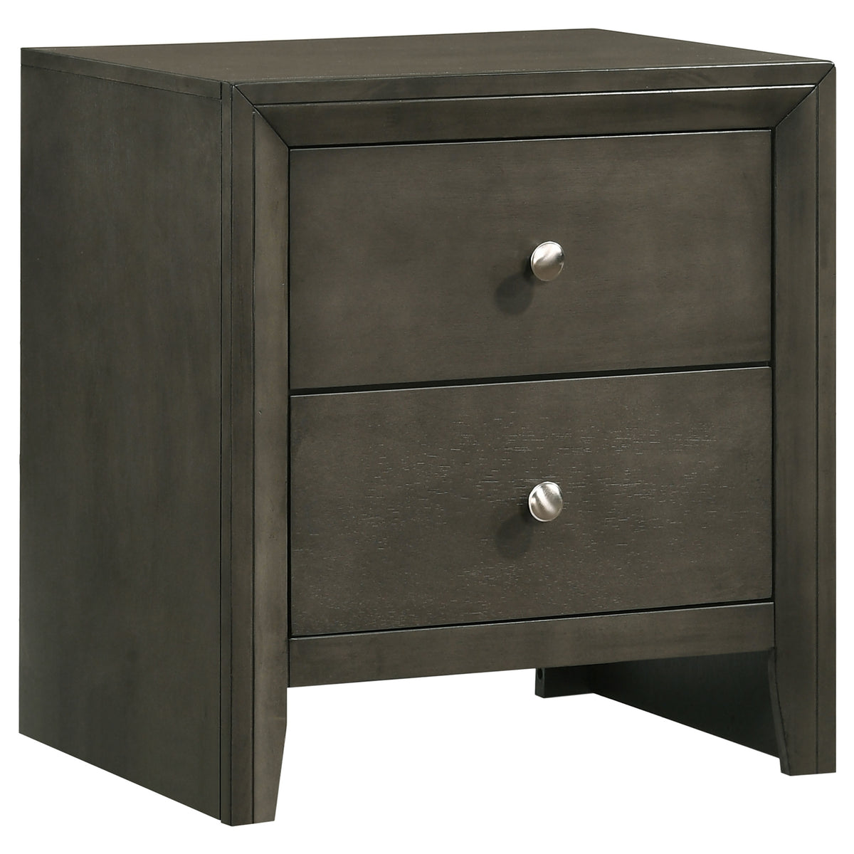 Coaster Serenity 2-drawer Nightstand Mod Grey Default Title