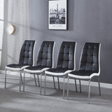 Artisan Dimitt Dining Chair (Set of 2) Black & White