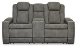 Next-Gen DuraPella PWR REC Loveseat/CON/ADJ HDRST