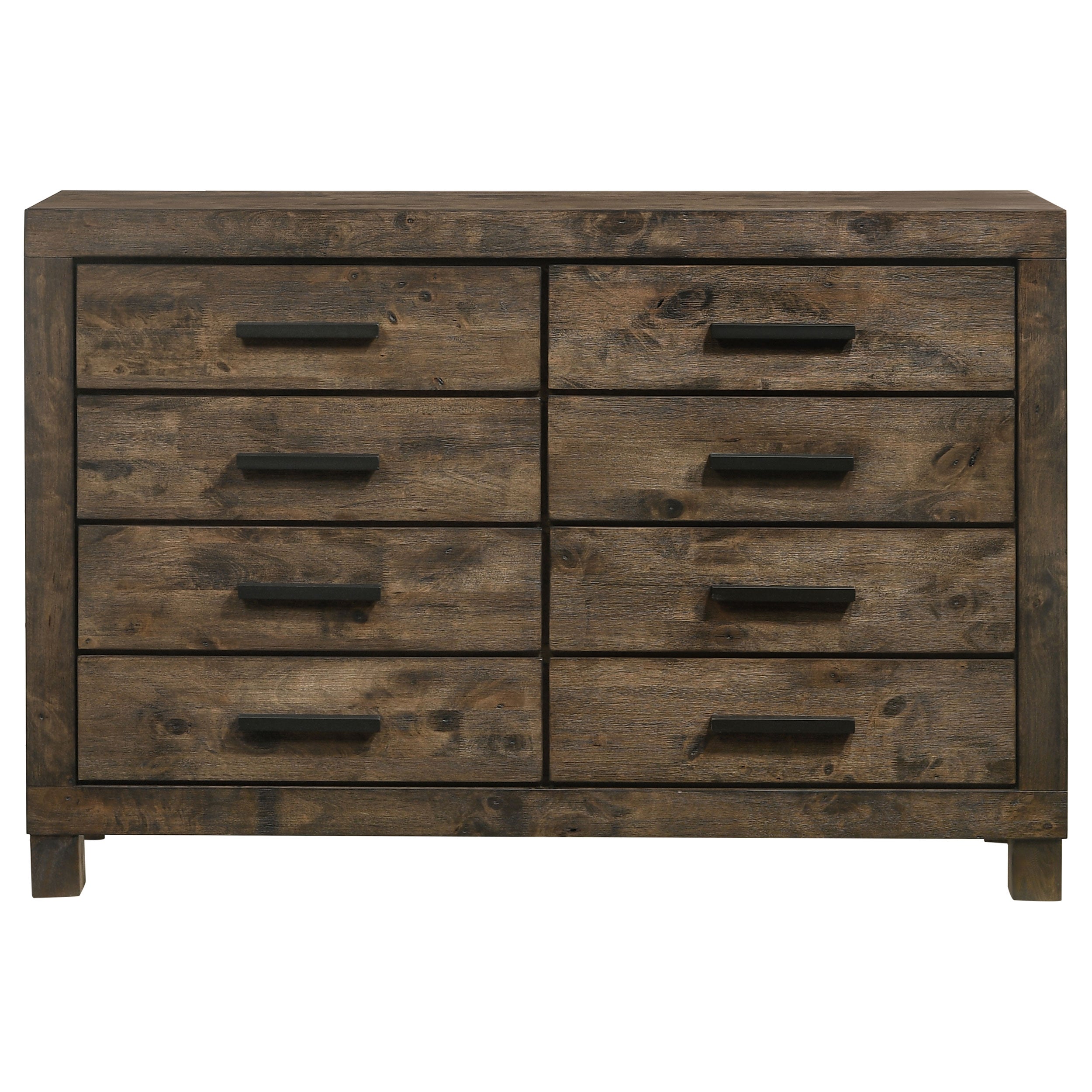 Coaster Woodmont 8-drawer Dresser Rustic Golden Brown Default Title