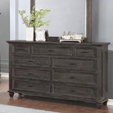 Coaster Atascadero 9-drawer Dresser Weathered Carbon Default Title