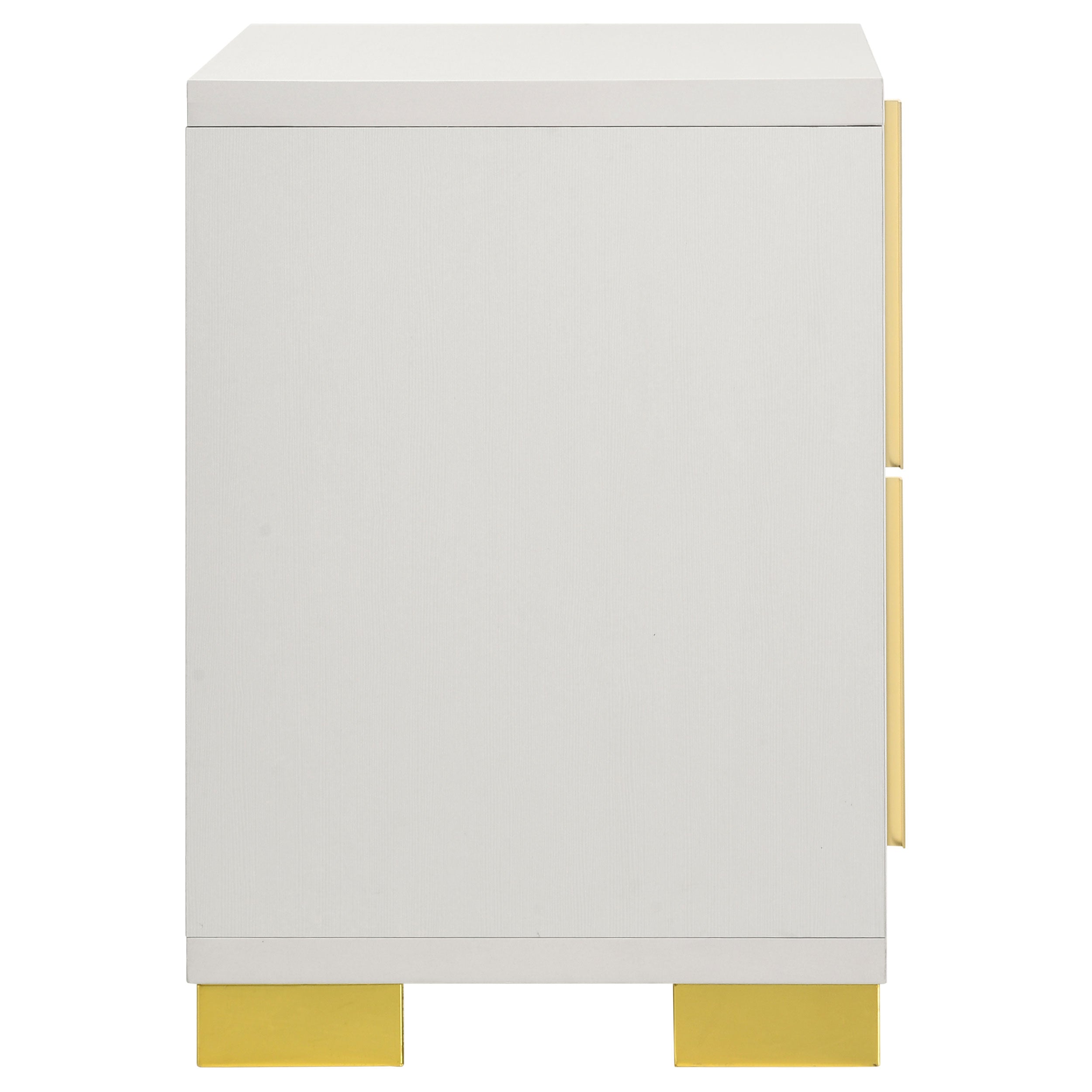 Coaster Marceline 2-drawer Nightstand White Default Title