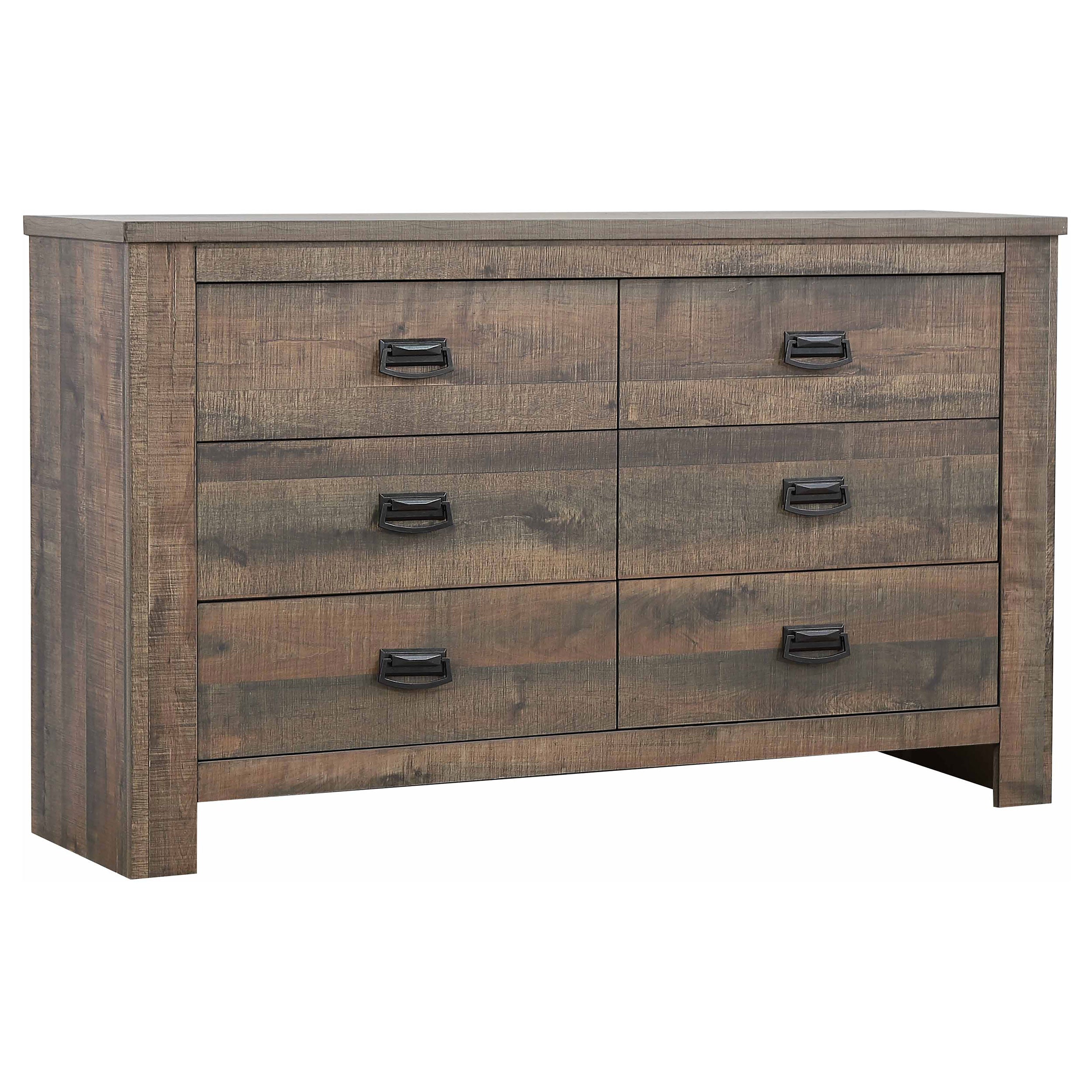 Frederick  Eastern King Bedroom Set Weathered Oak