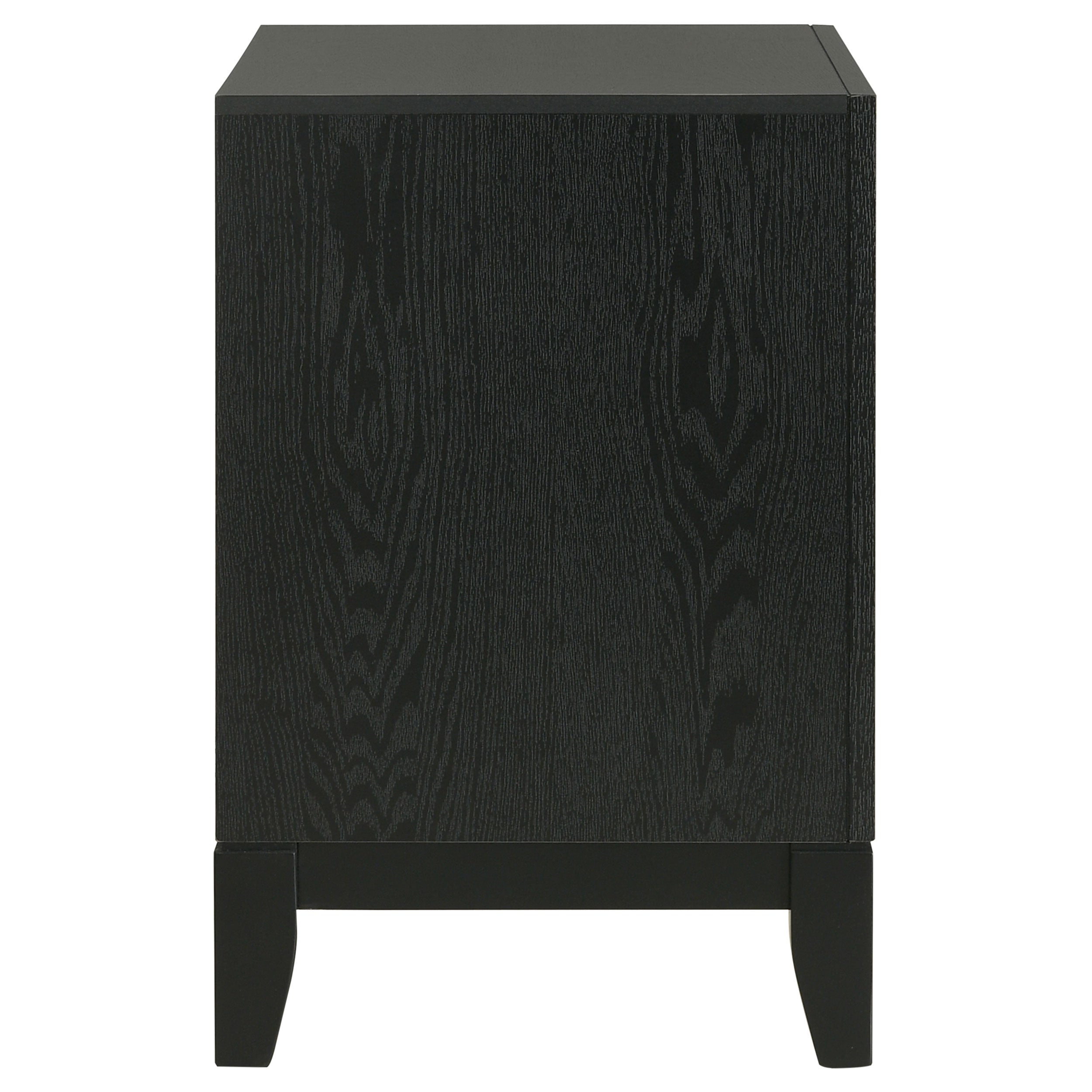 Coaster Valencia 2-drawer Nightstand Light Brown and Black Default Title