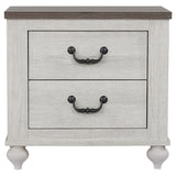 Coaster Stillwood 2-drawer Nightstand Vintage Linen Default Title