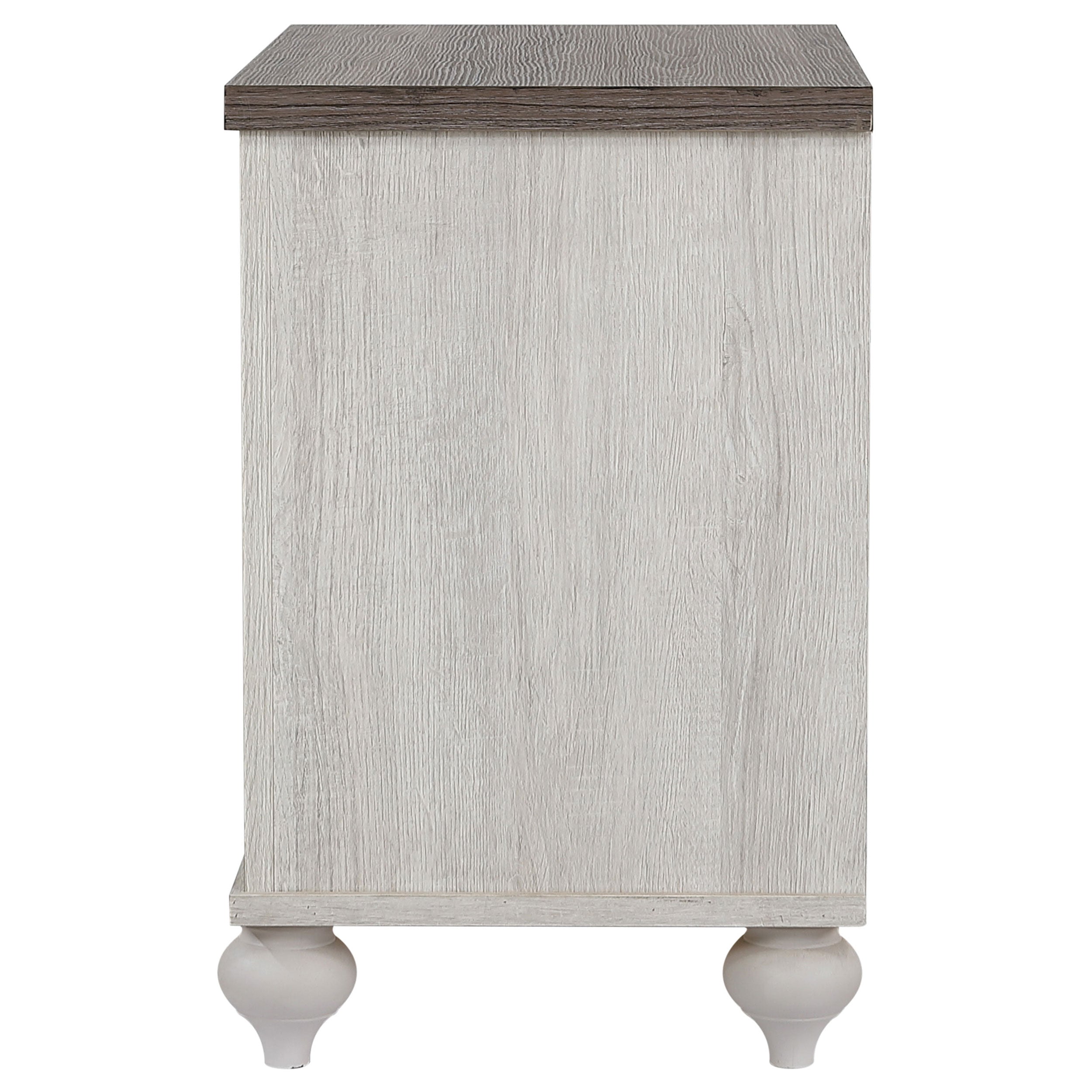 Coaster Stillwood 2-drawer Nightstand Vintage Linen Default Title