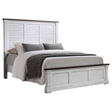 Coaster Hillcrest Panel Bed White Cal King