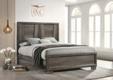 Coaster Janine Panel Bed Grey King