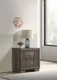 Coaster Janine 2-drawer Nightstand Grey Default Title