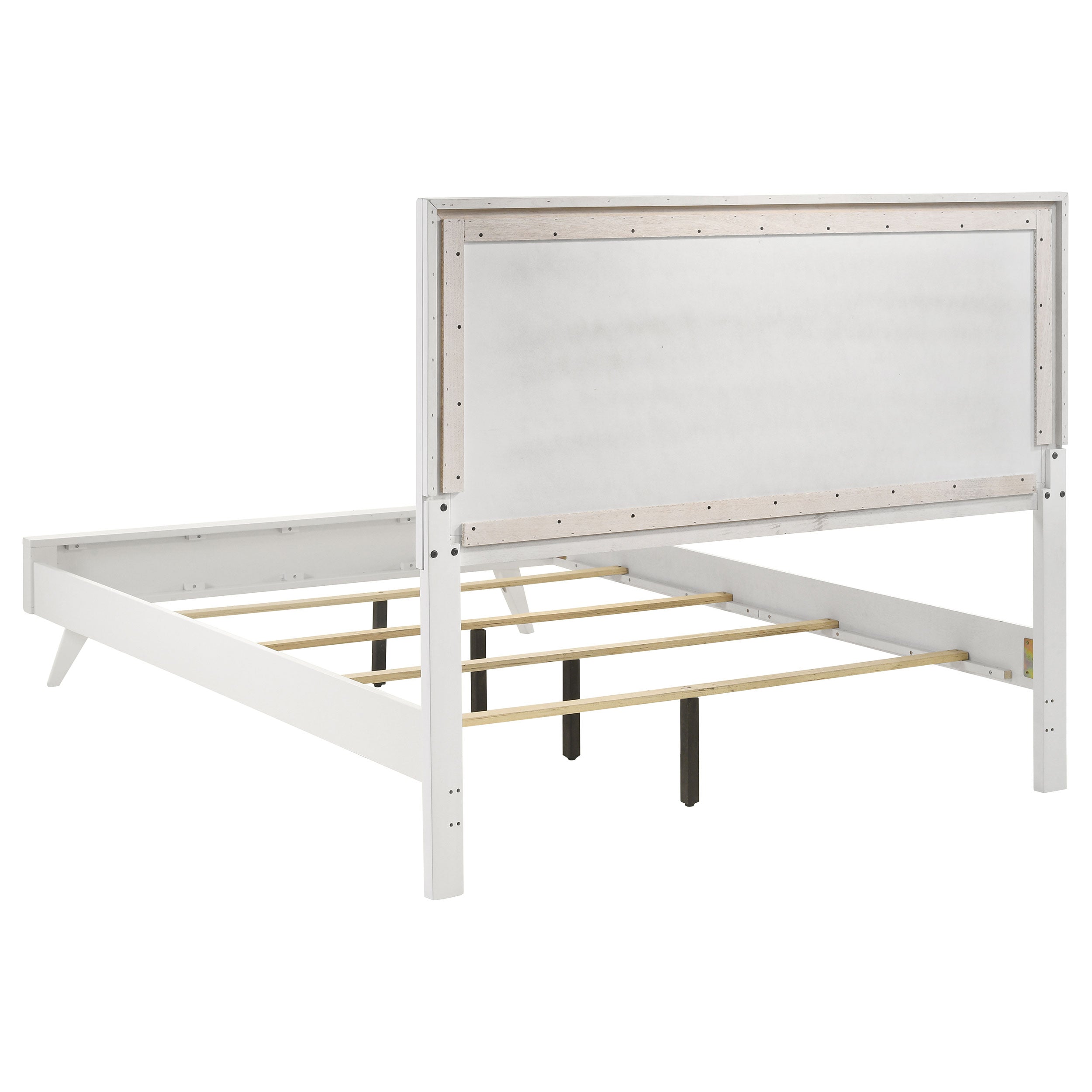 Coaster Janelle Panel Bed White Cal King