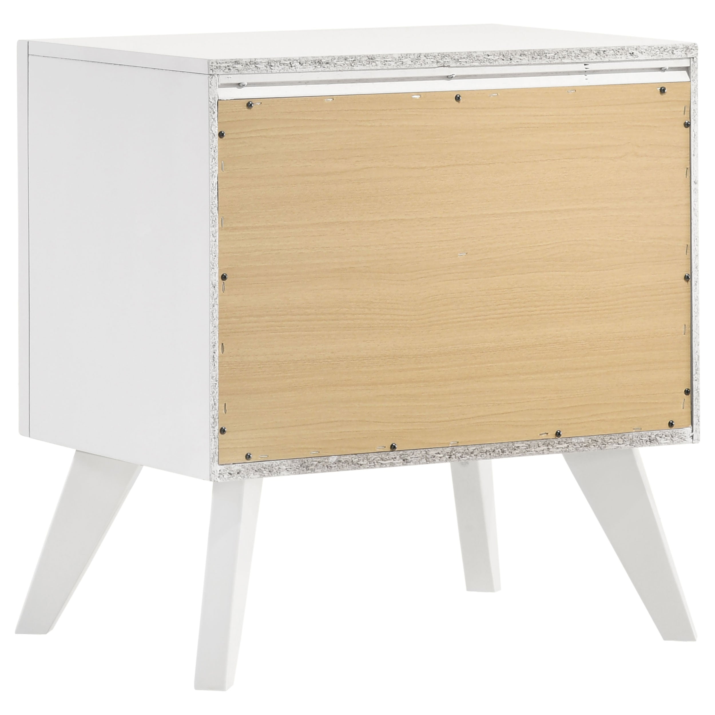 Coaster Janelle 2-drawer Nightstand White Default Title