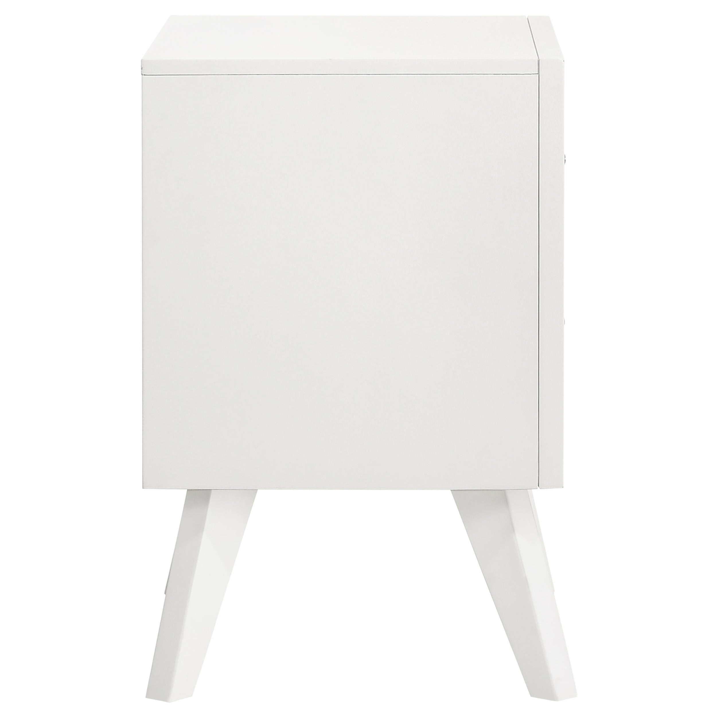 Coaster Janelle 2-drawer Nightstand White Default Title