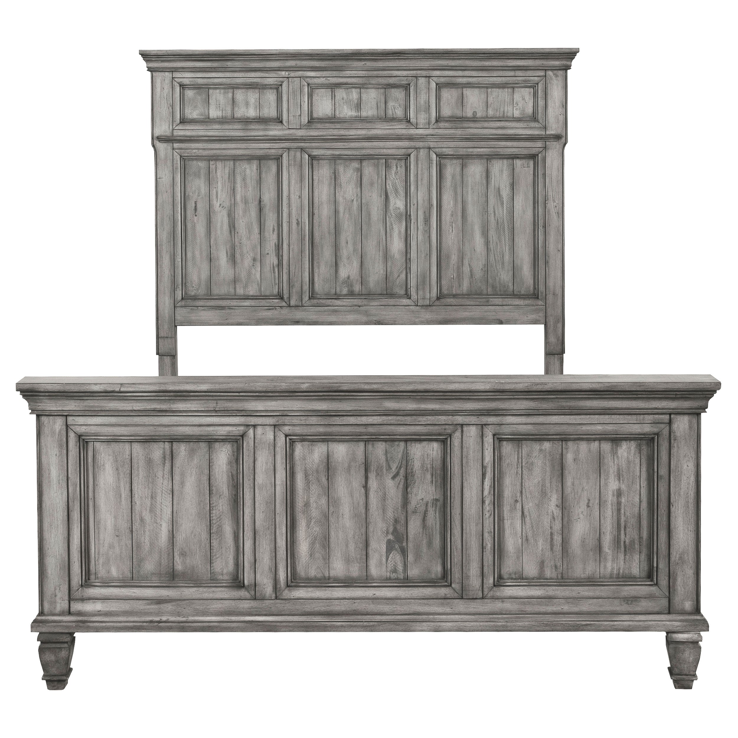 Coaster Avenue Panel Bedroom Set Grey Cal King Set of 5