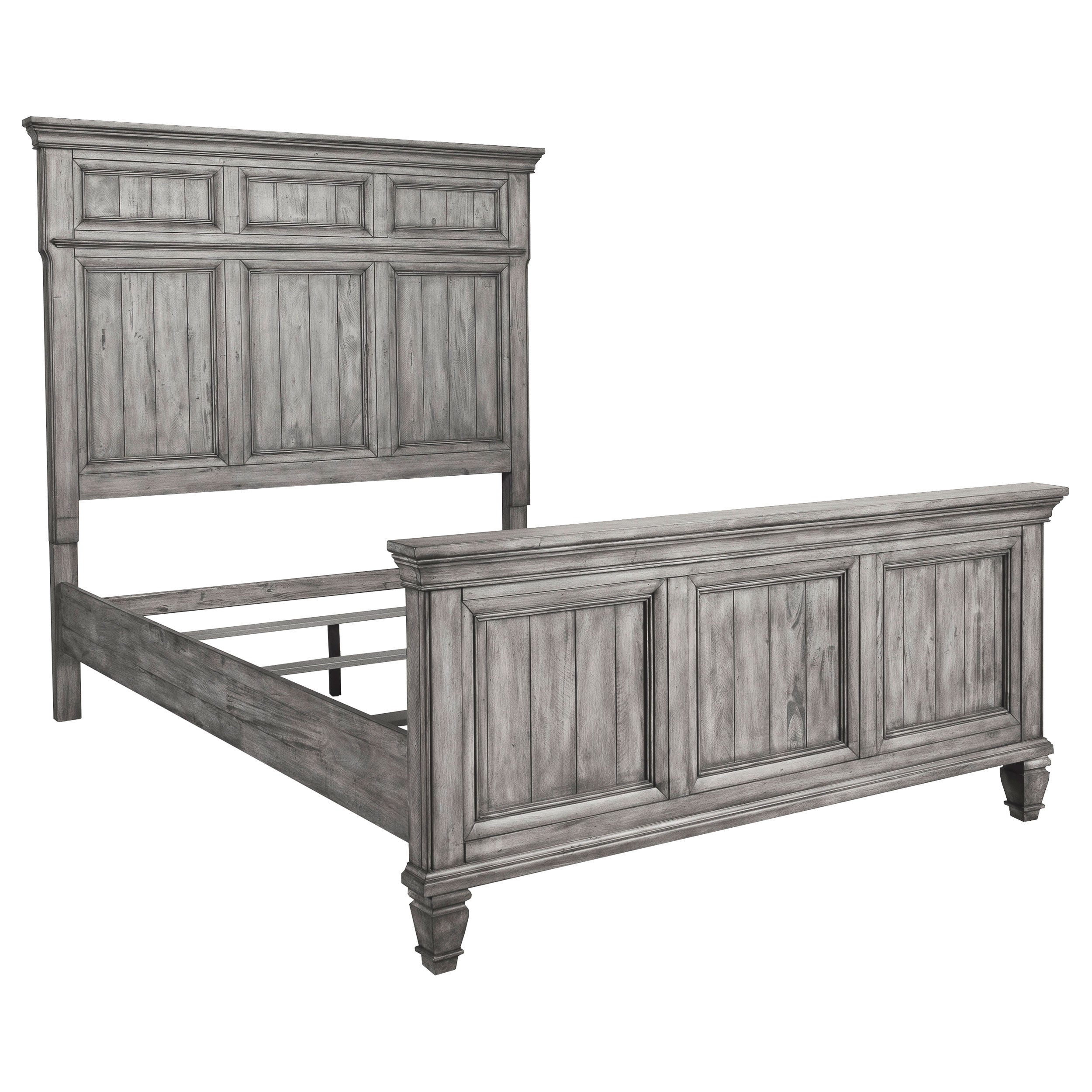 Coaster Avenue Panel Bed Grey Cal King