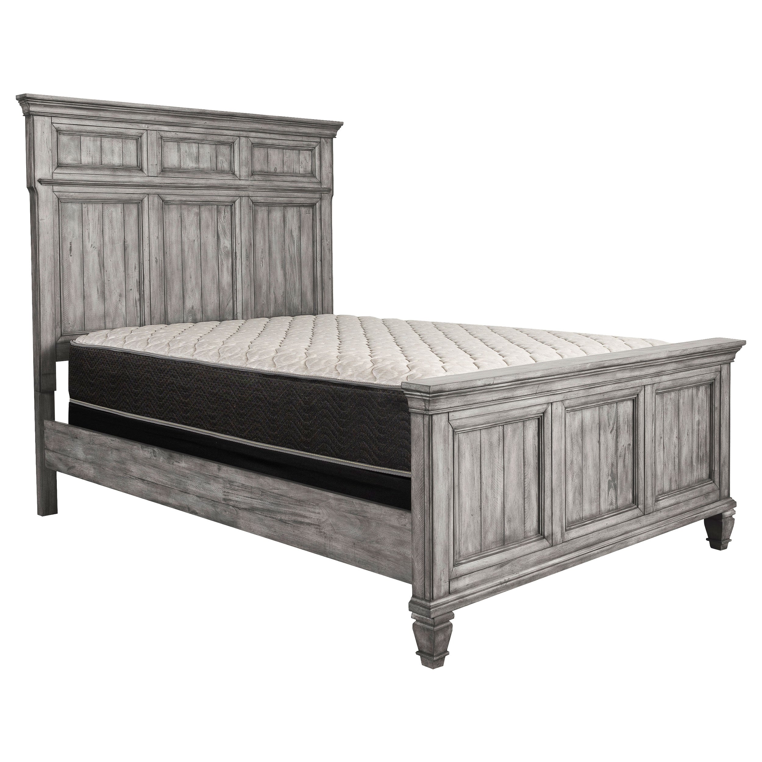 Coaster Avenue Panel Bed Grey Cal King