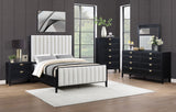 Brookmead Upholstered  Bedroom Set Black