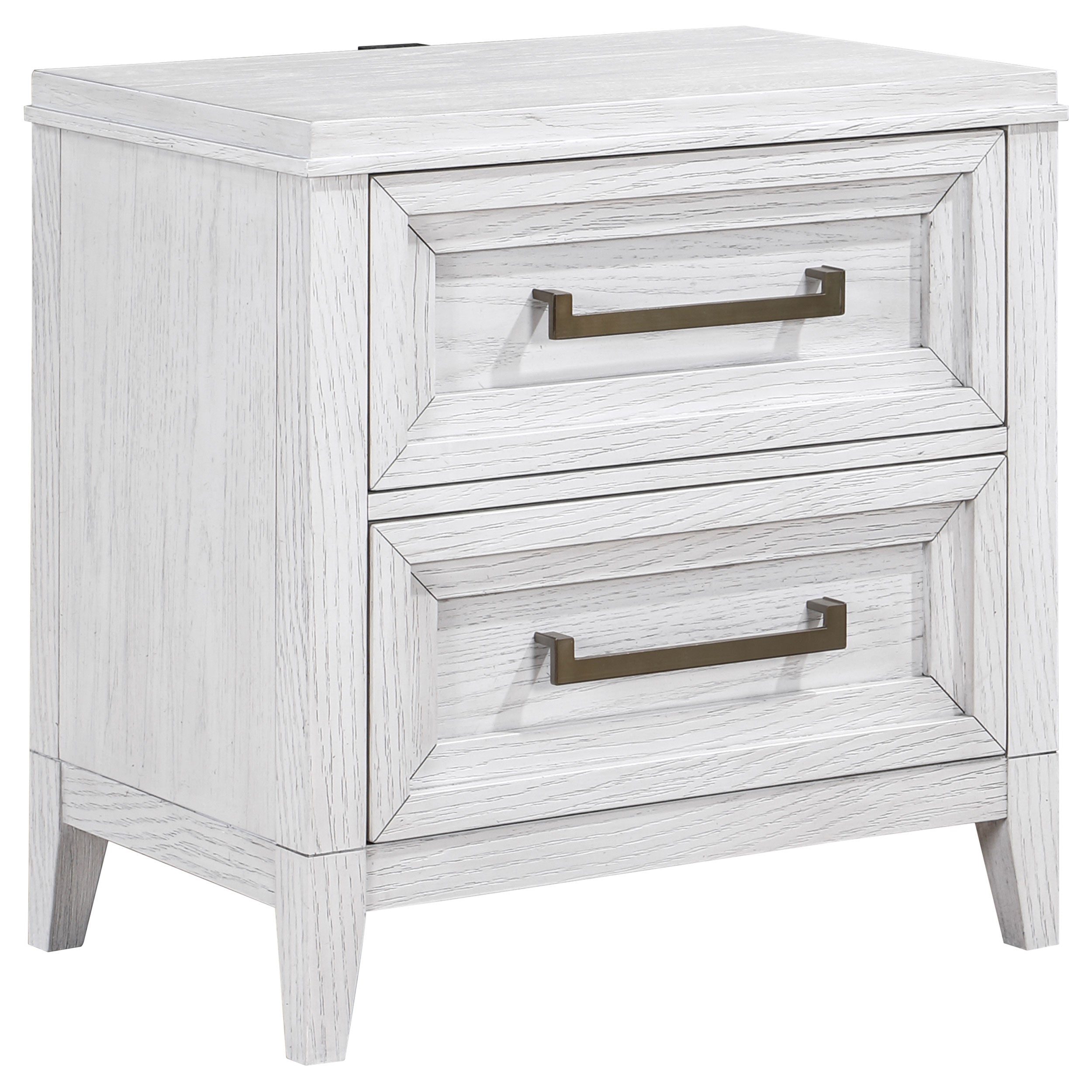 Marielle   Bedroom Set Distressed White