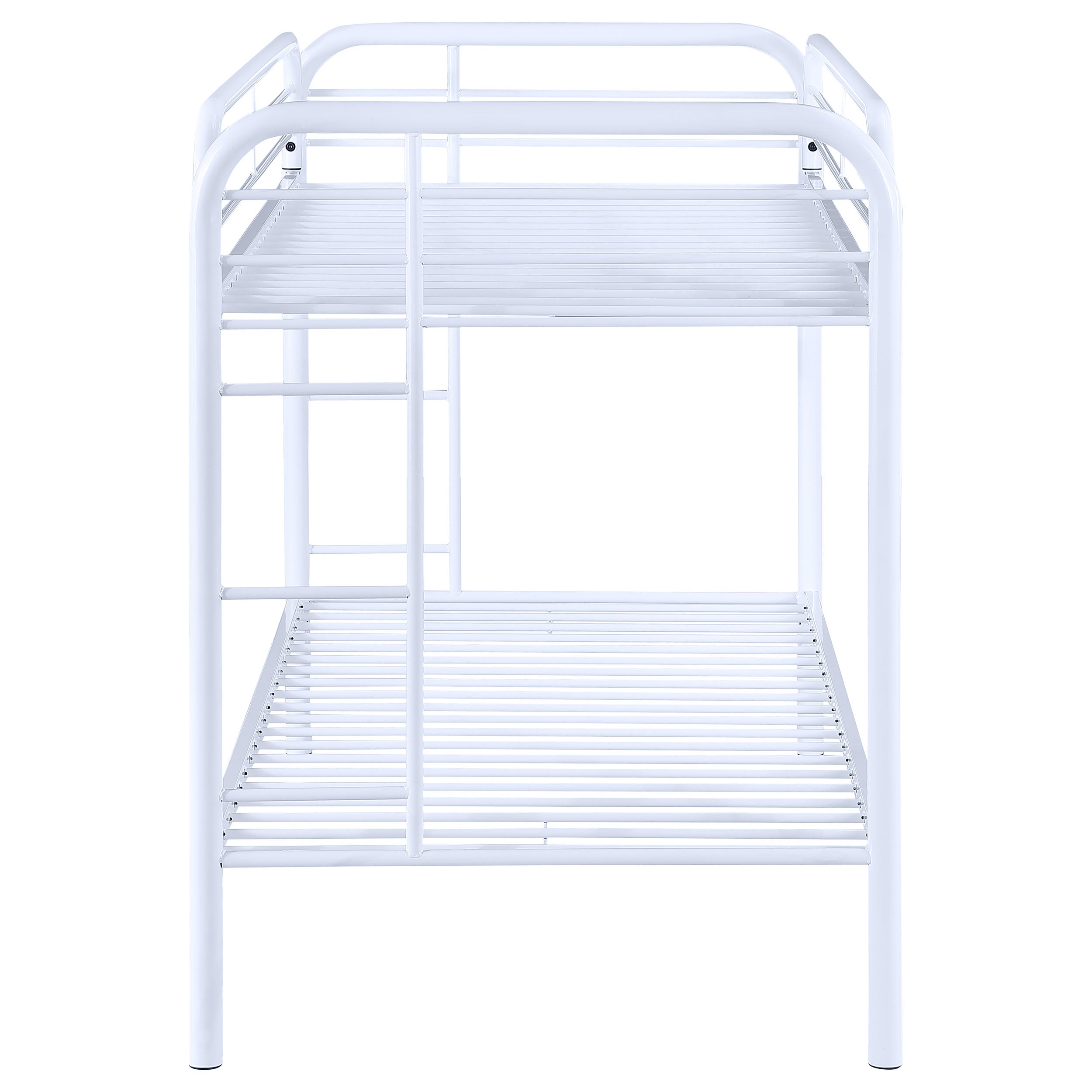 Coaster Morgan Twin Over Twin Bunk Bed White Default Title