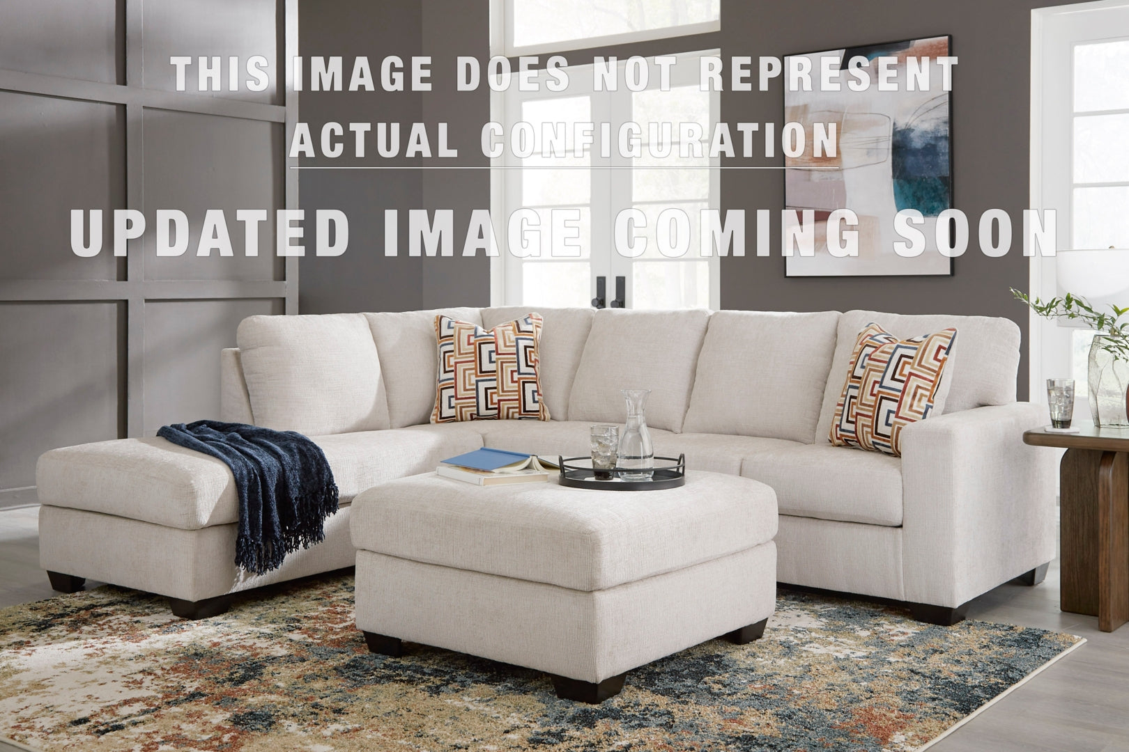 Aviemore 2-Piece Sectional with Ottoman