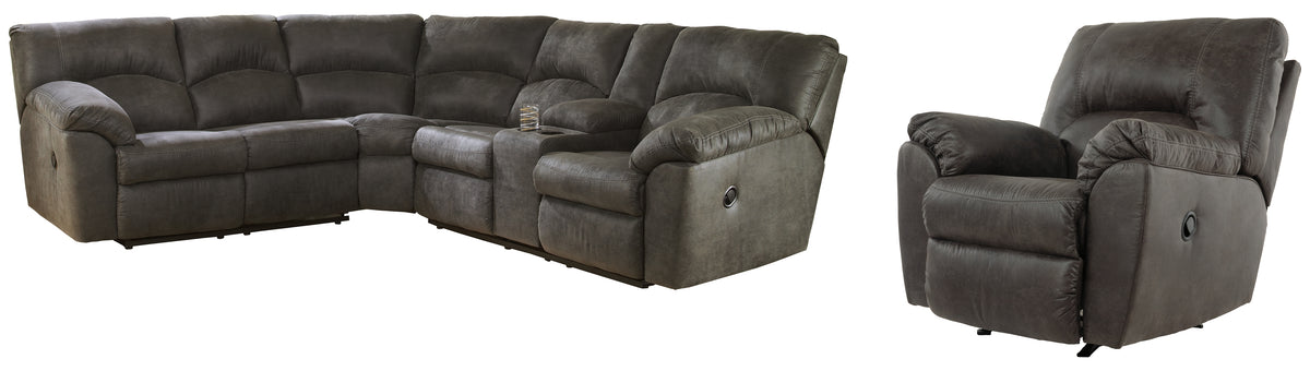 Tambo 2-Piece Sectional with Recliner