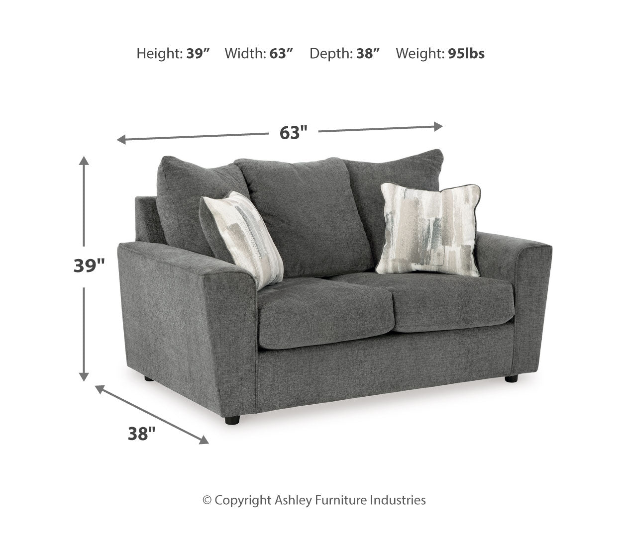 Stairatt Sofa, Loveseat, Chair and Ottoman