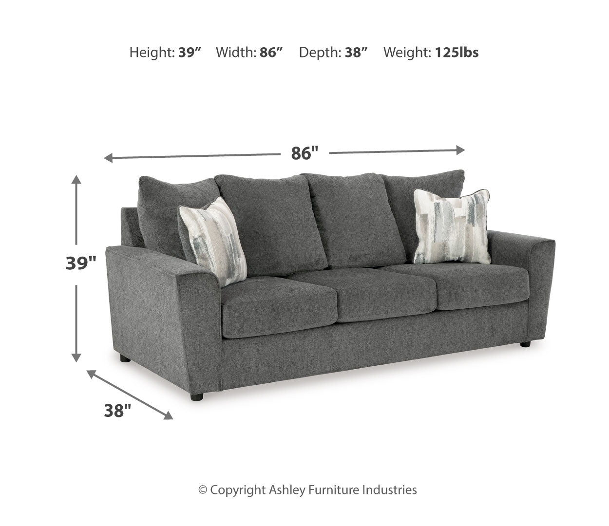 Stairatt Sofa, Loveseat, Chair and Ottoman