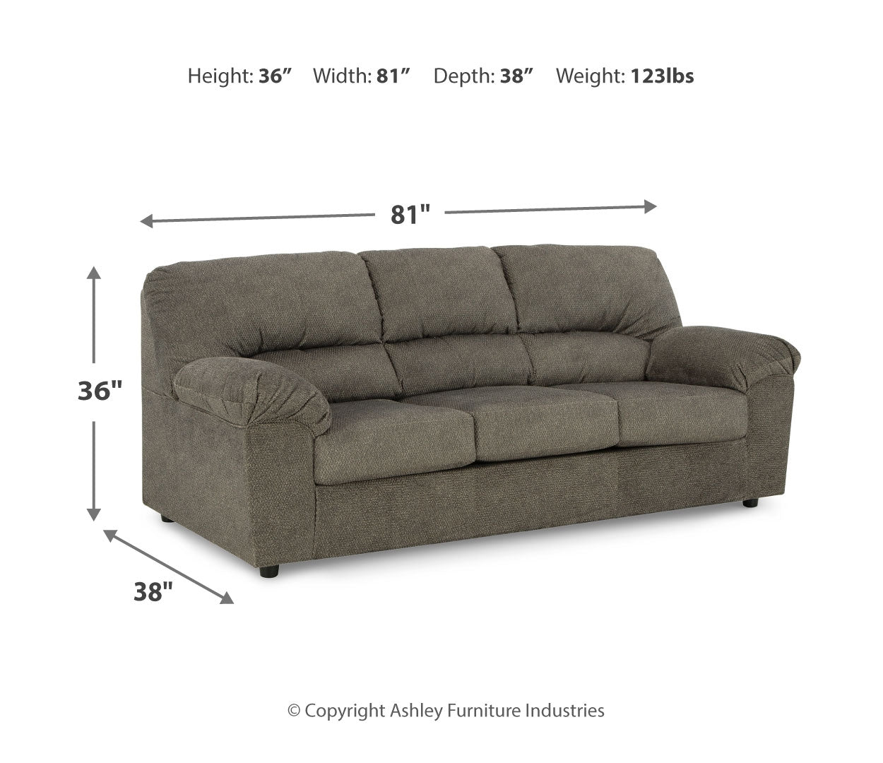 Norlou Sofa, Loveseat and Recliner