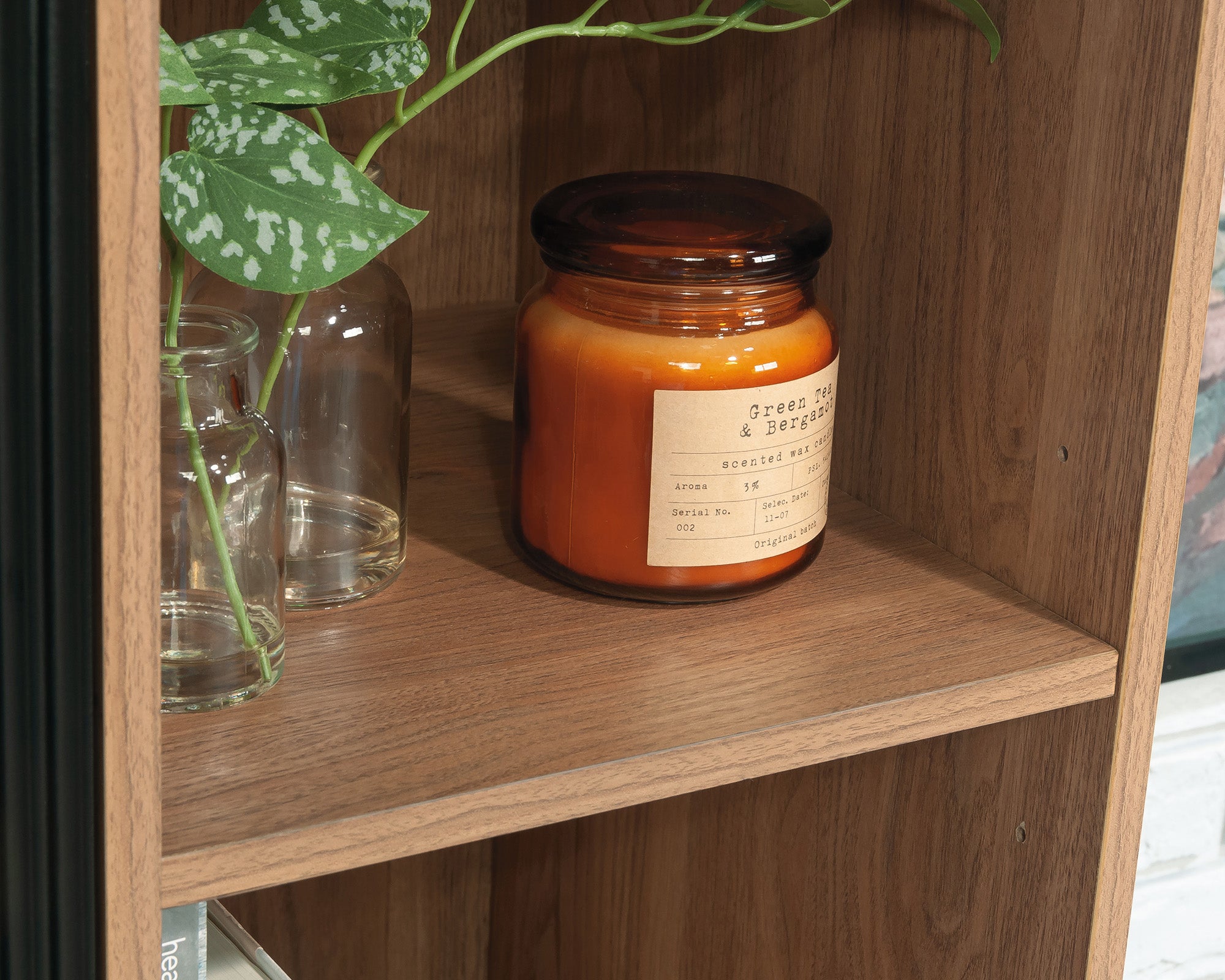 Ambleside  Modern Storage Cabinet in Serene Walnut