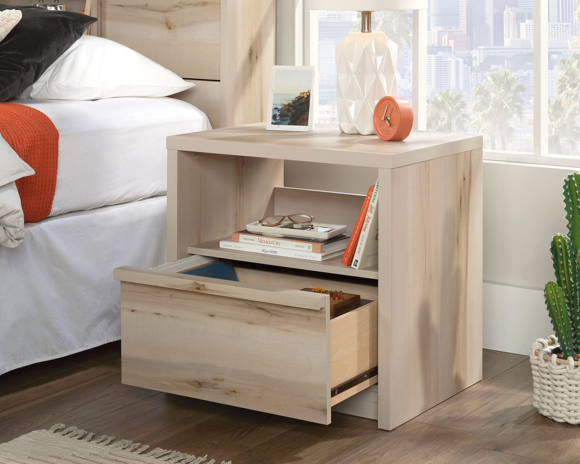 Harvey Park  1-Drawer Night Stand in Pacific