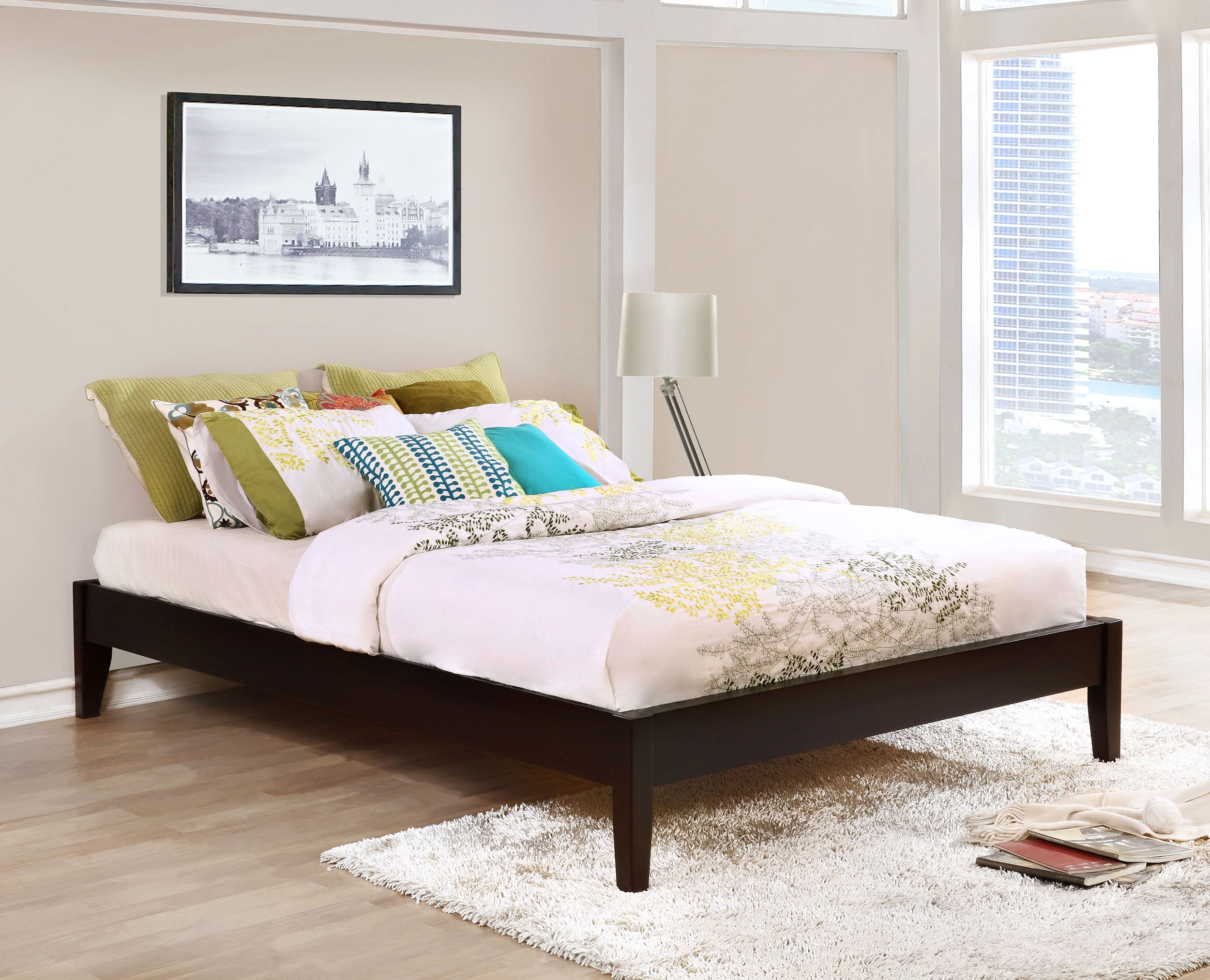 Coaster Hounslow Universal Platform Bed Cappuccino Twin