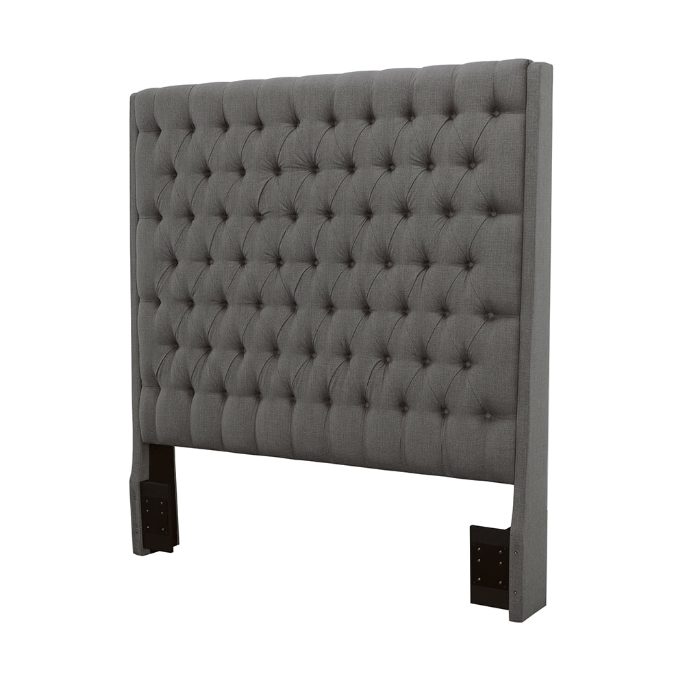 Coaster Camille Tall Tufted Headboard Grey Default Title