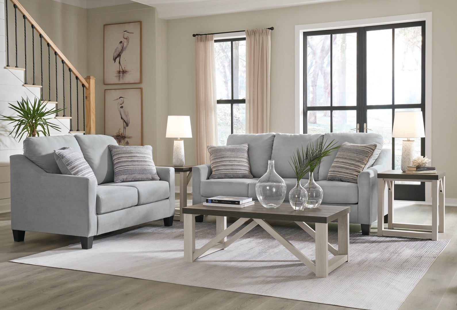 Adlai Sofa, Loveseat, Chair and Ottoman