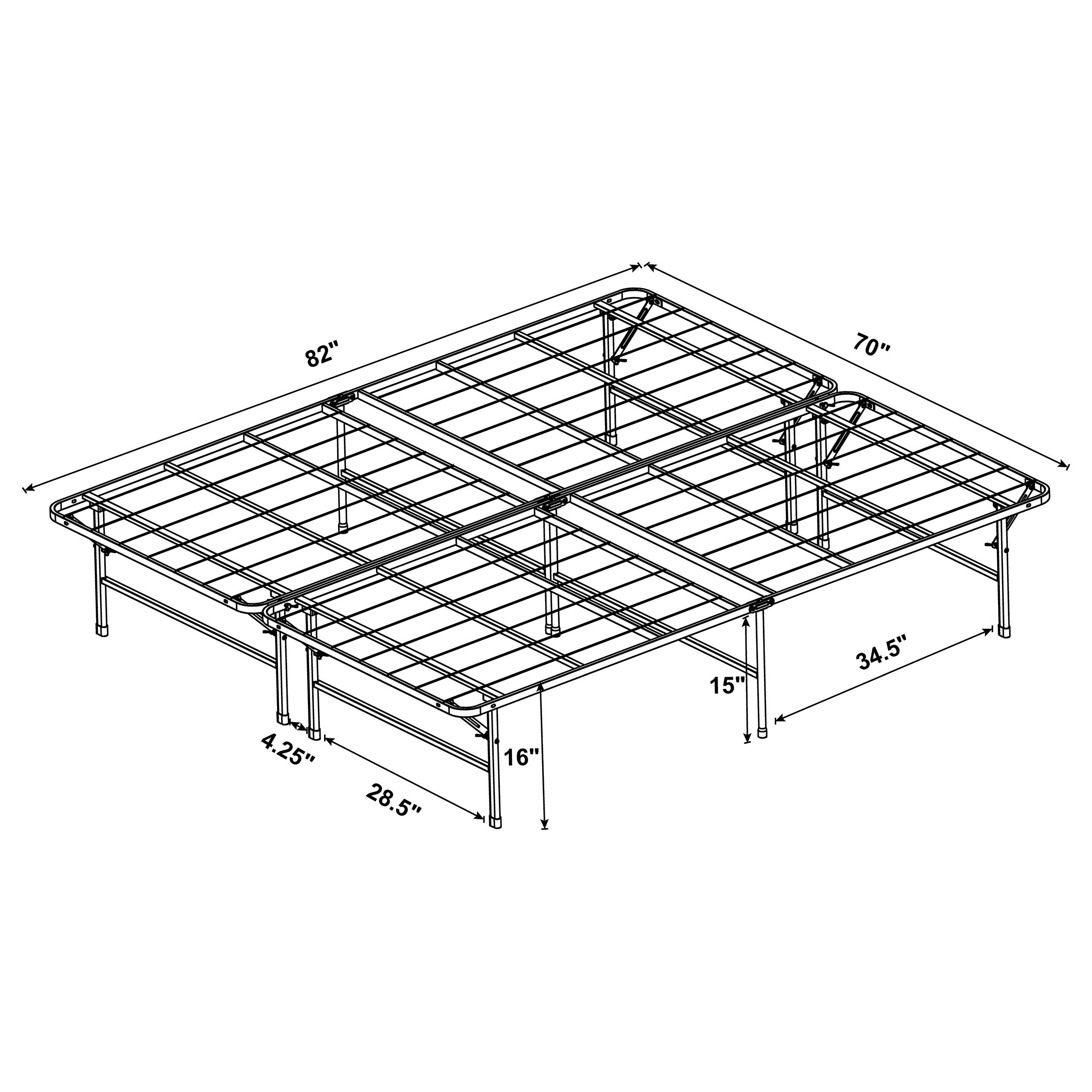 Coaster Mabel Mattress Support Black Twin