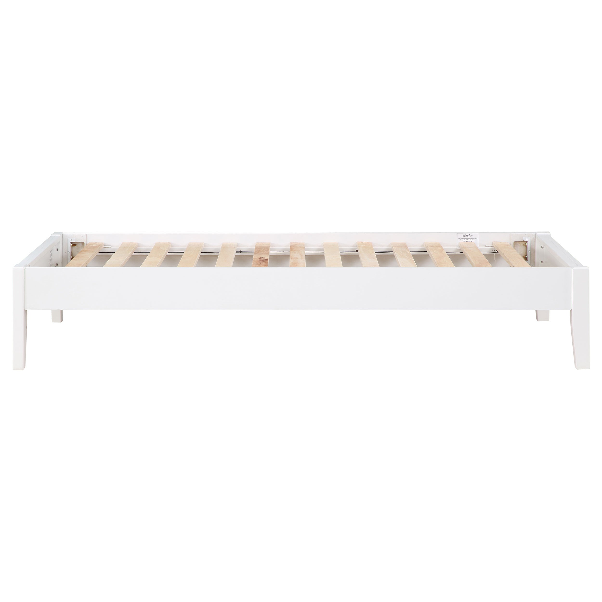 Coaster Hounslow Platform Bed White Twin