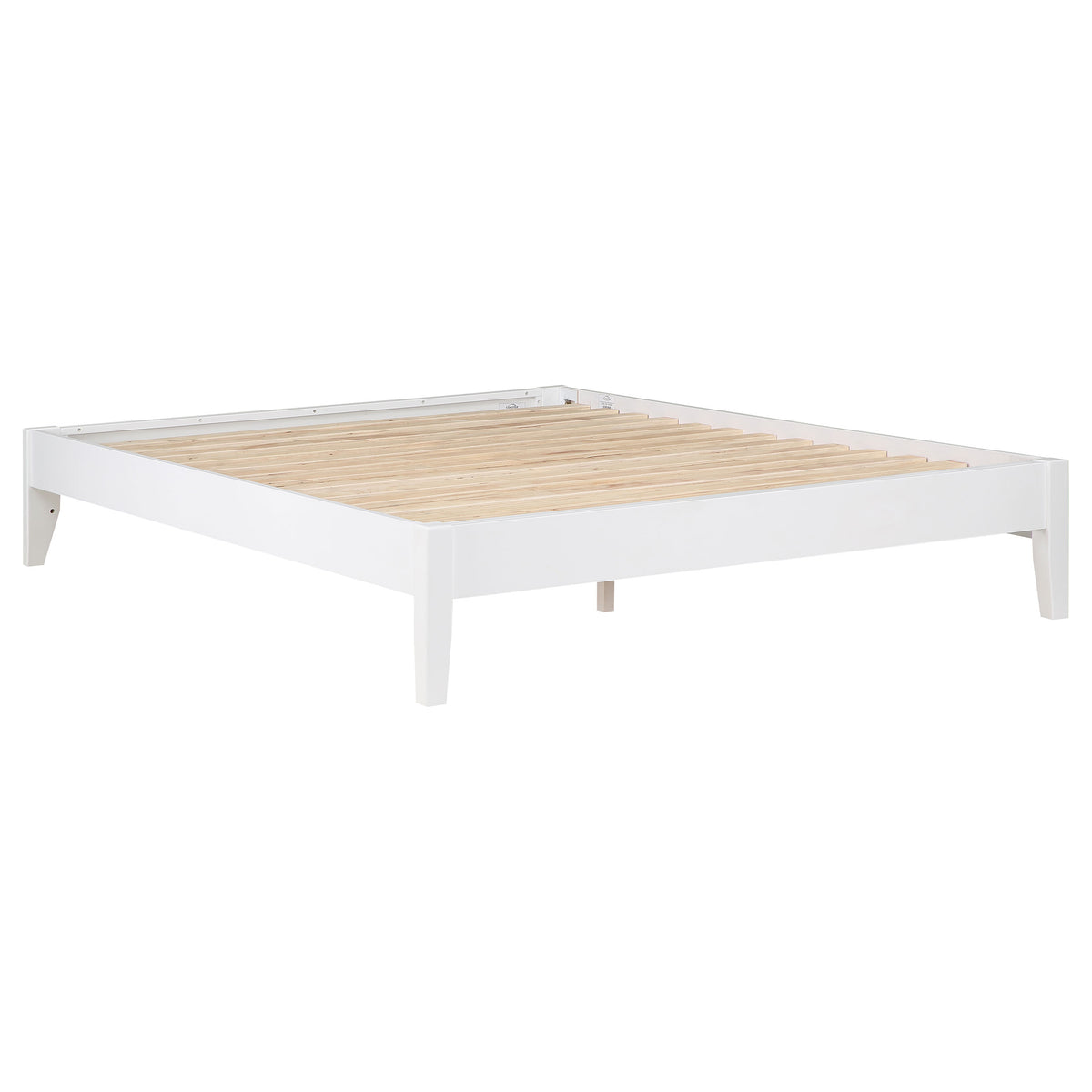 Coaster Hounslow Platform Bed White Queen