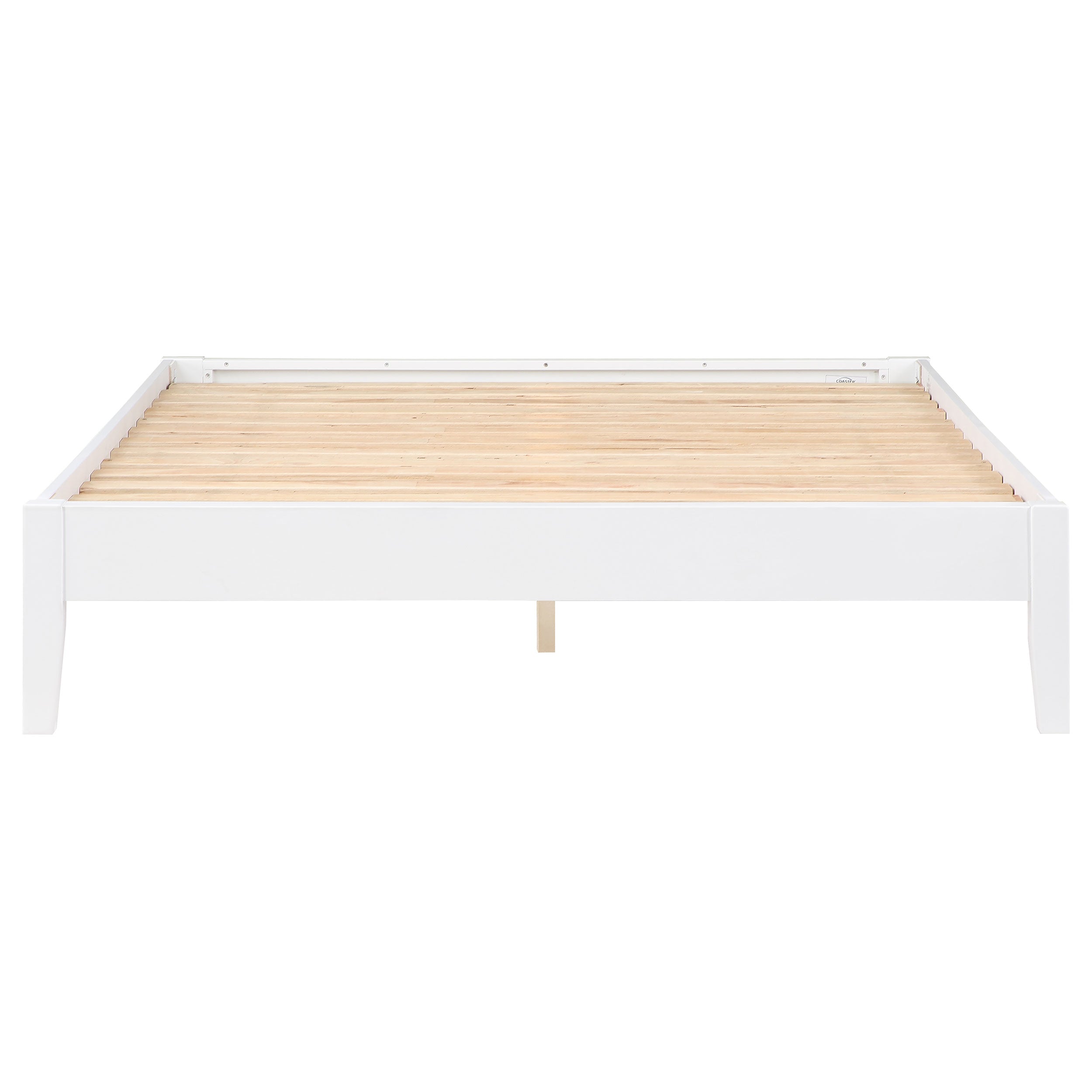 Coaster Hounslow Platform Bed White Twin