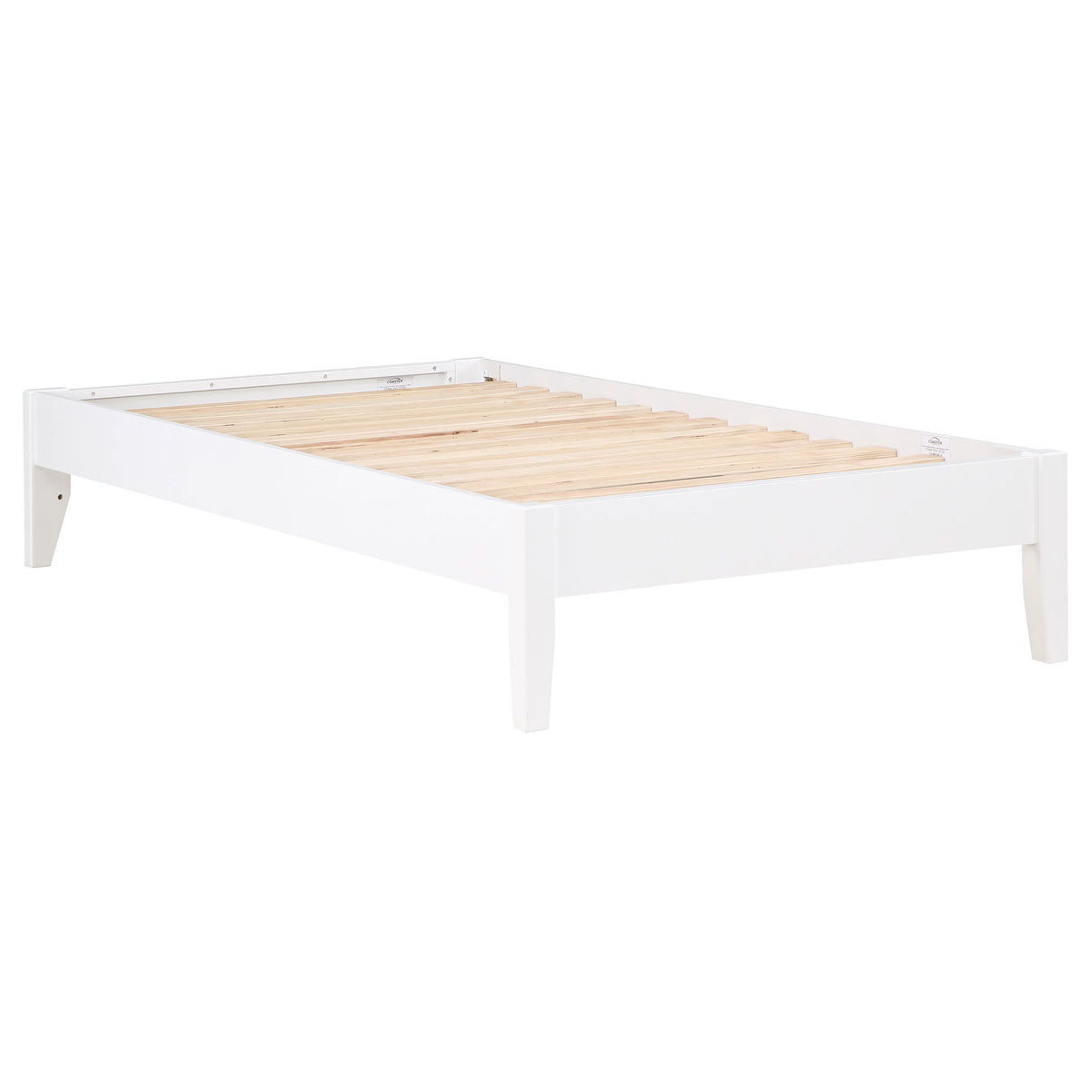 Coaster Hounslow Platform Bed White Twin