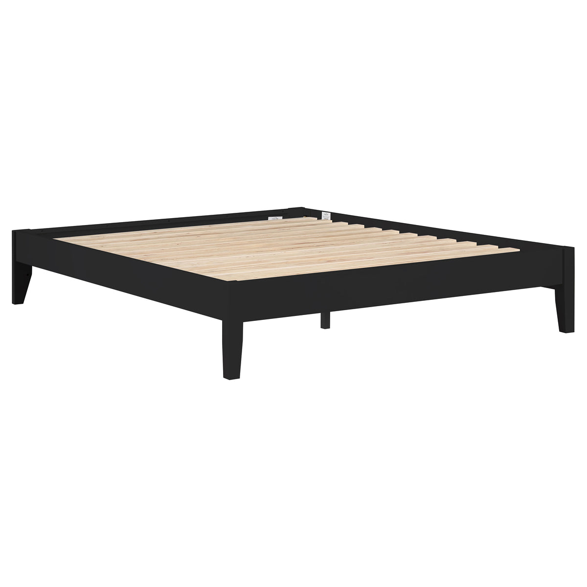 Coaster Hounslow Platform Bed Black Eastern King