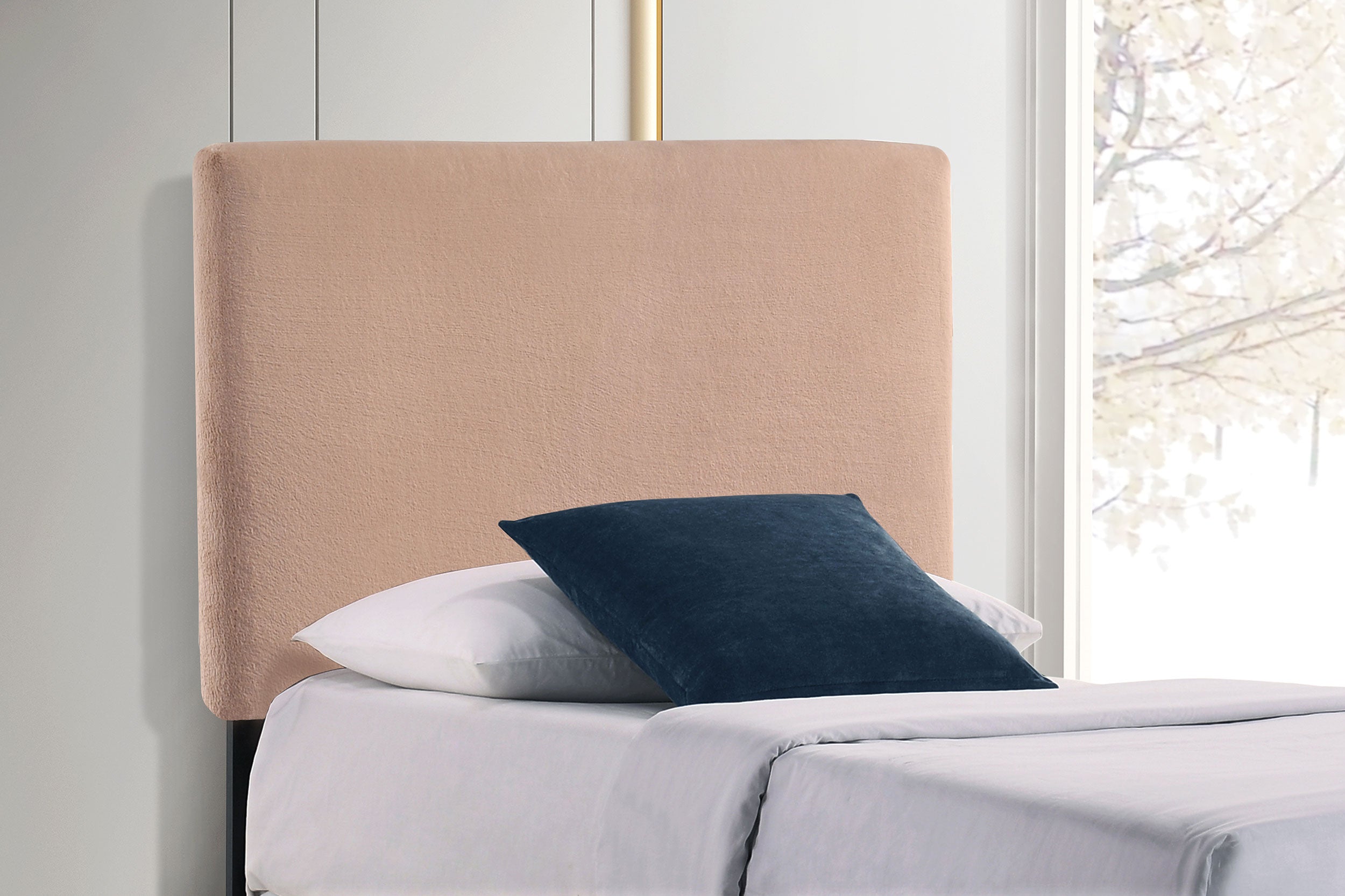 Coaster Gigi Rectangular Upholstered Headboard Twin