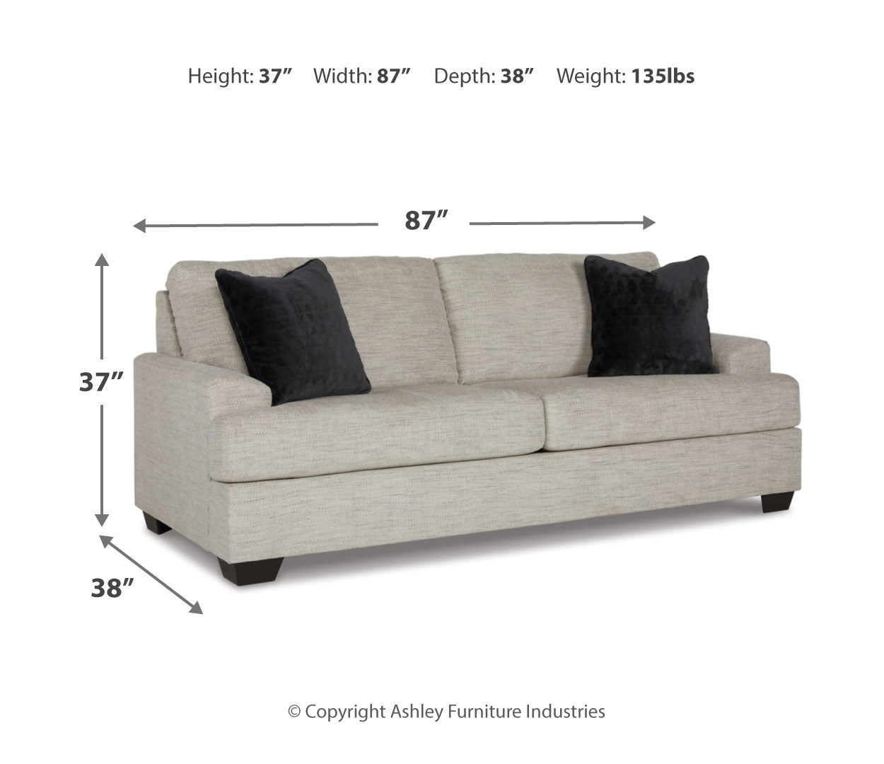 Vayda Sofa and Loveseat