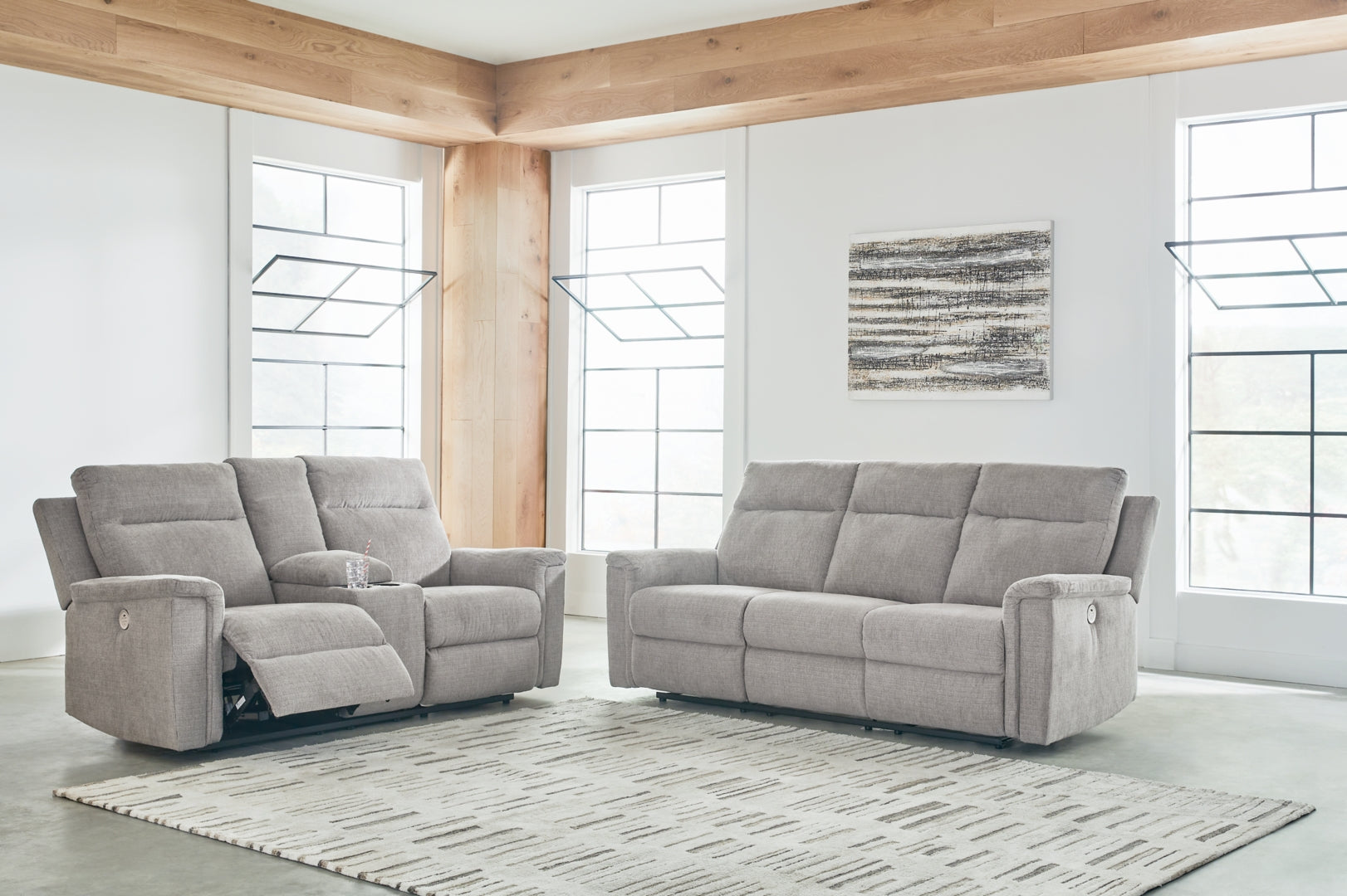 Barnsana Sofa, Loveseat and Recliner