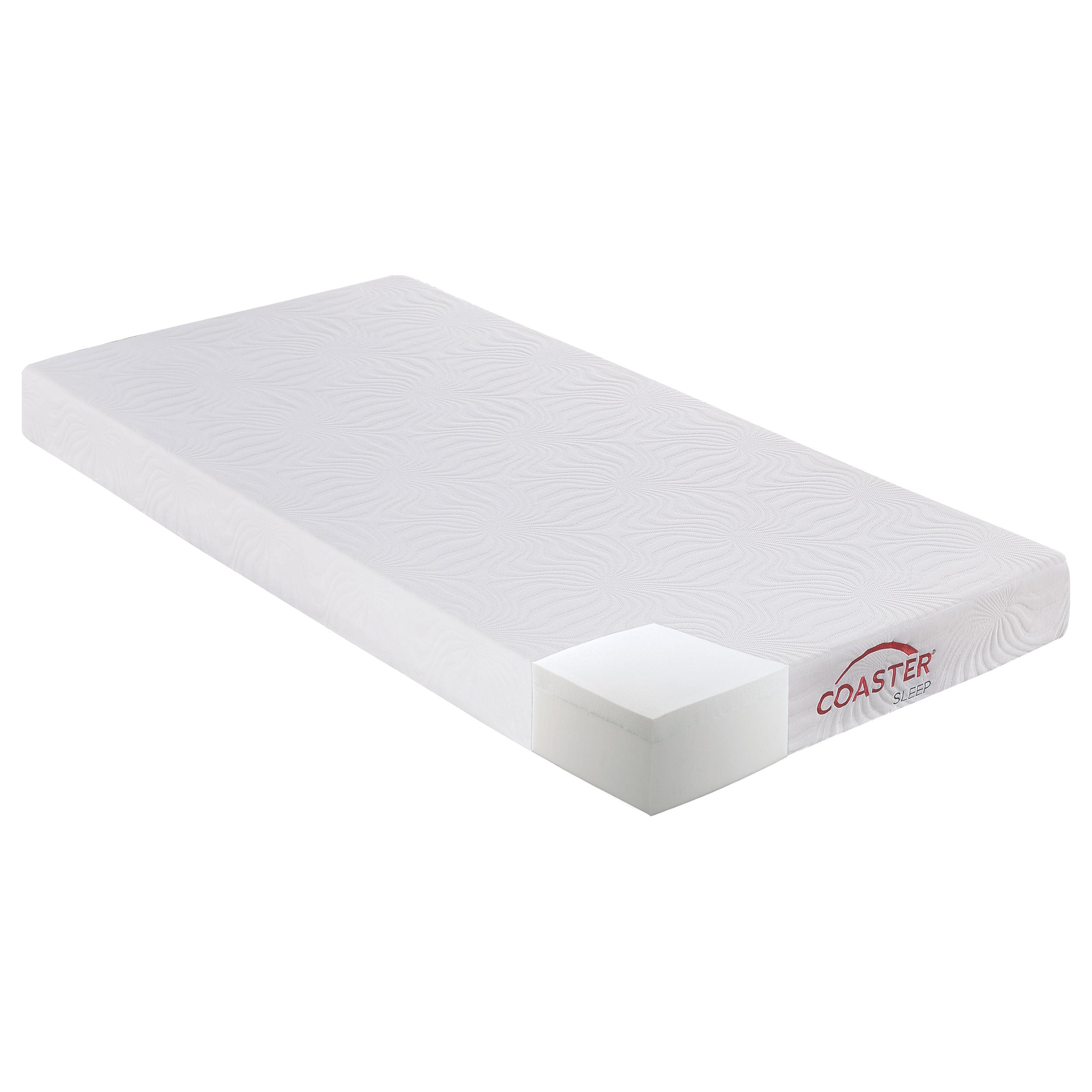 Coaster Joseph Twin Memory Foam Mattress White Full