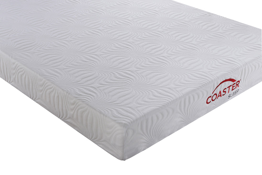 Coaster Keegan Memory Foam Mattress White Twin