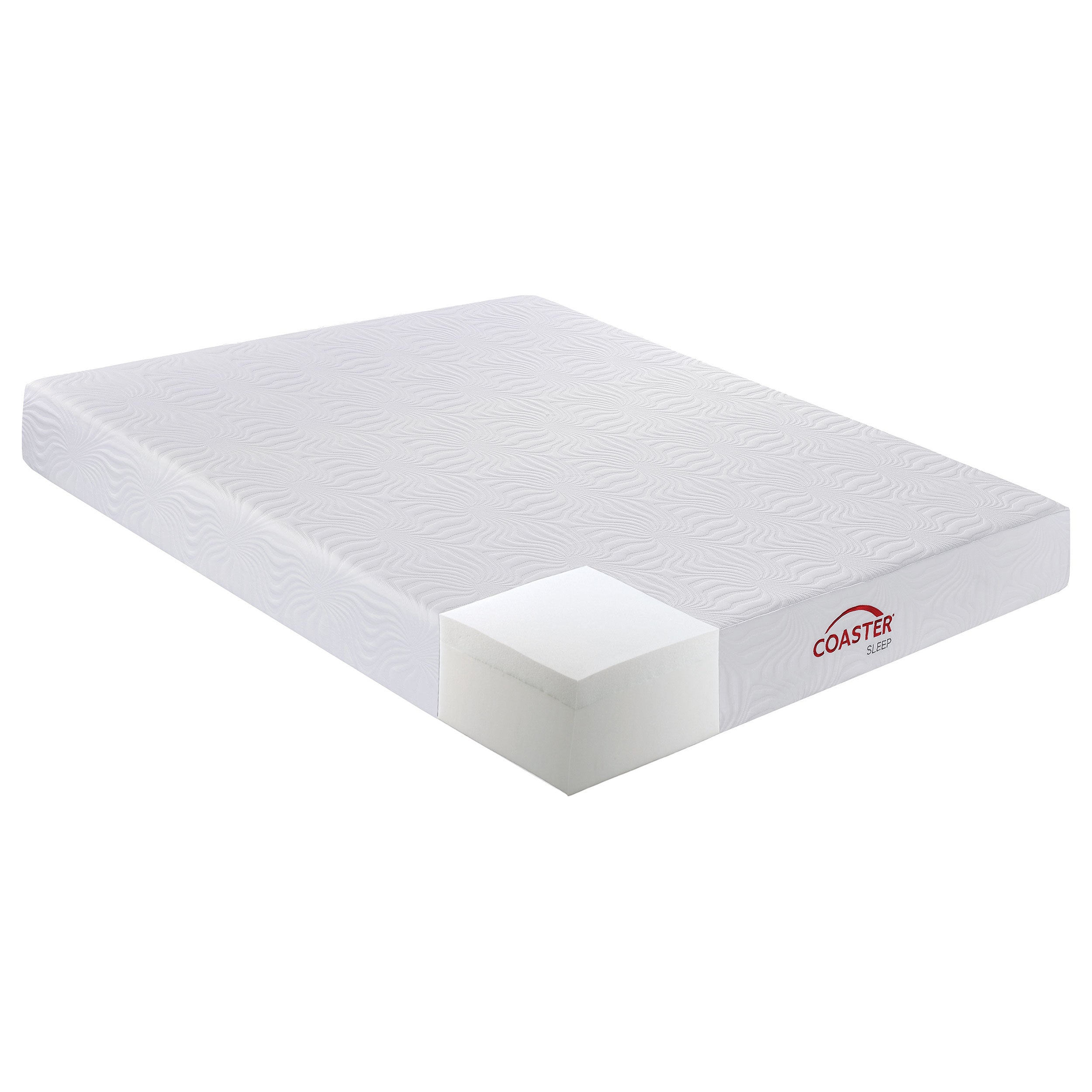 Coaster Key Memory Foam Mattress White Twin