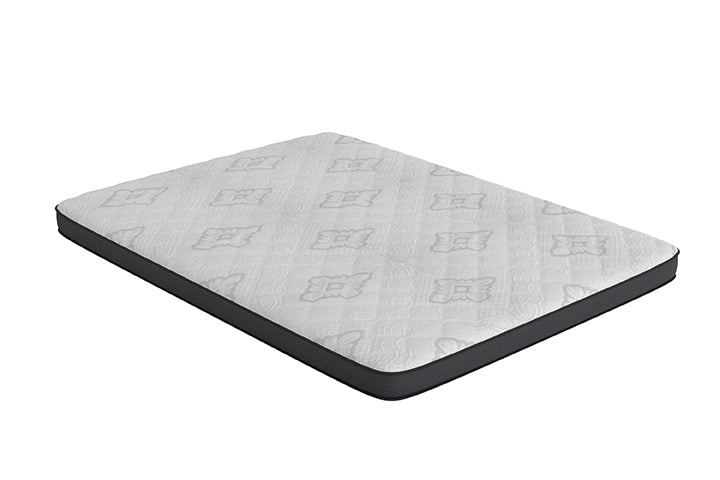 Coaster Santa Barbara Twin Mattress White and Charcoal Full