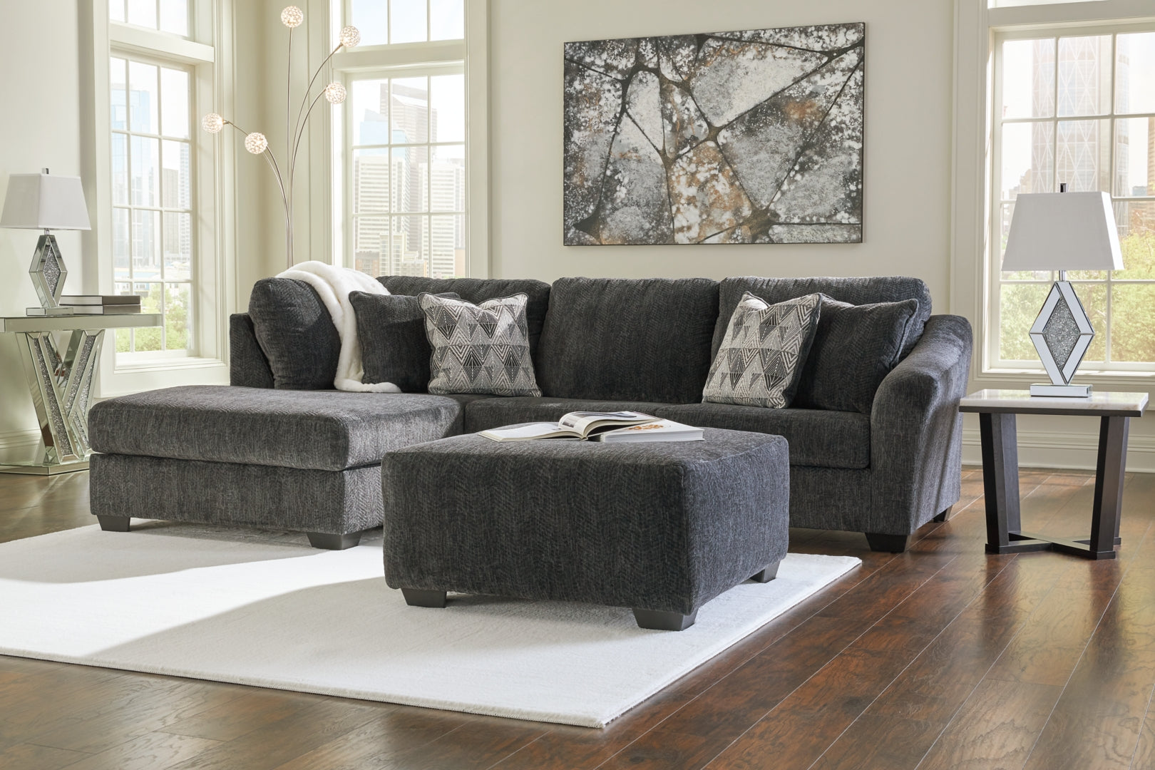 Biddeford Sleeper Sectional with Chaise