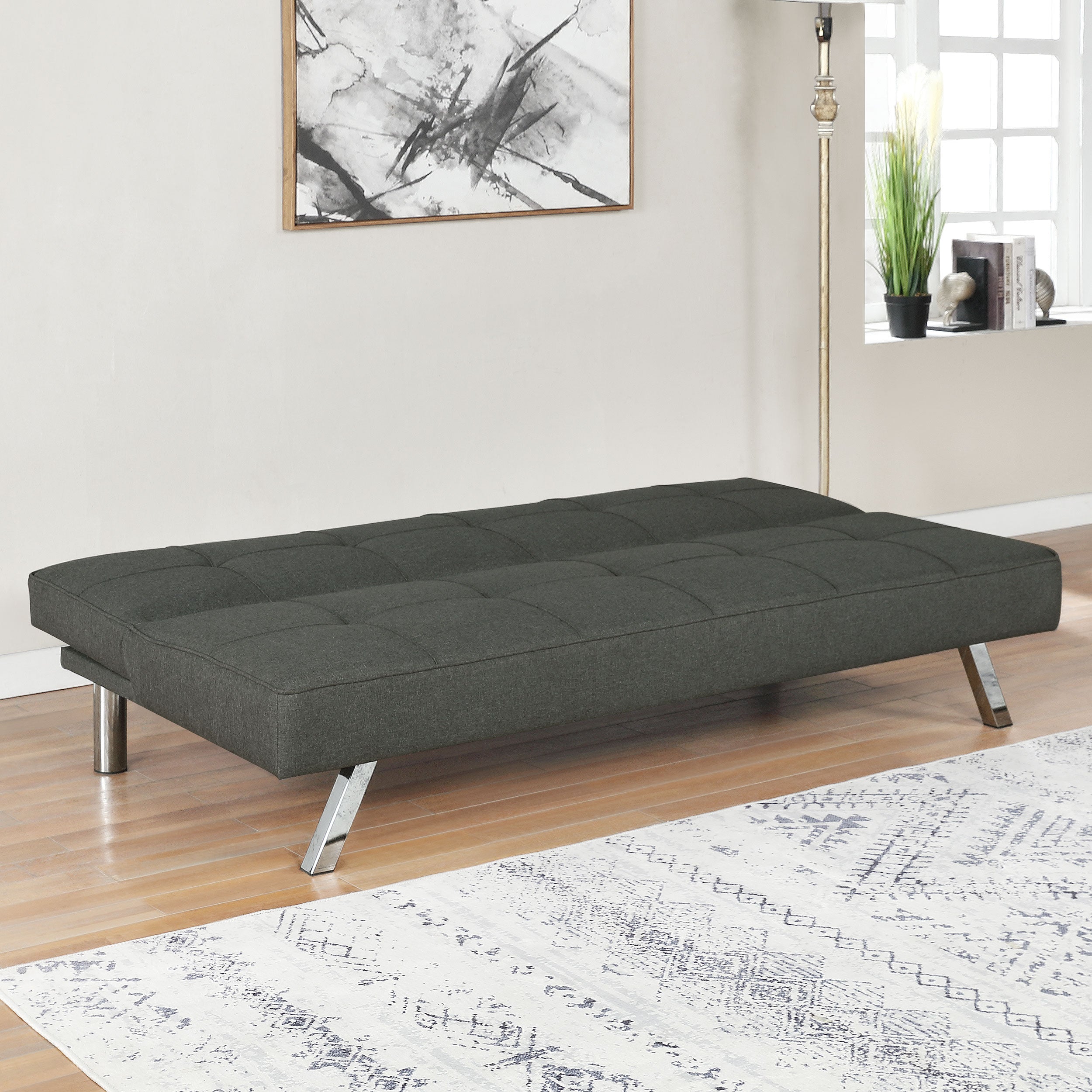 Coaster Joel Upholstered Tufted Sofa Bed Default Title